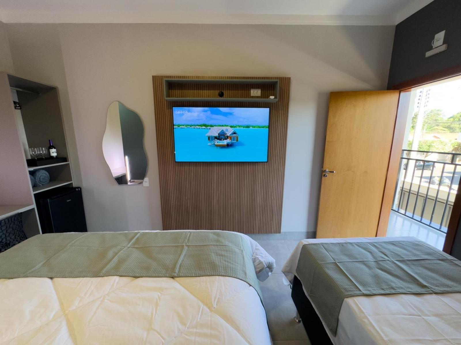 Ondara Flat Hotel Andradina Bagian luar foto