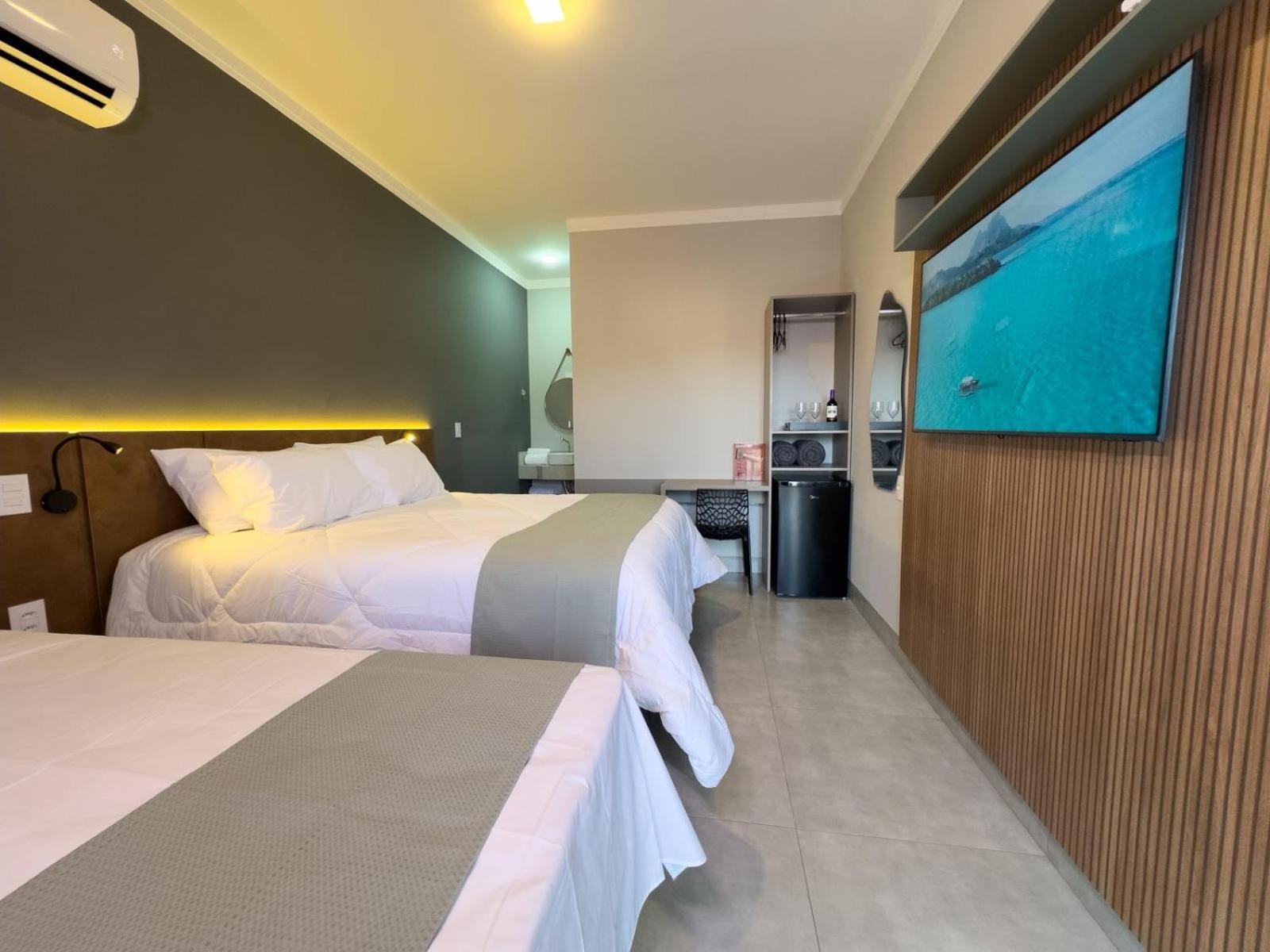 Ondara Flat Hotel Andradina Bagian luar foto