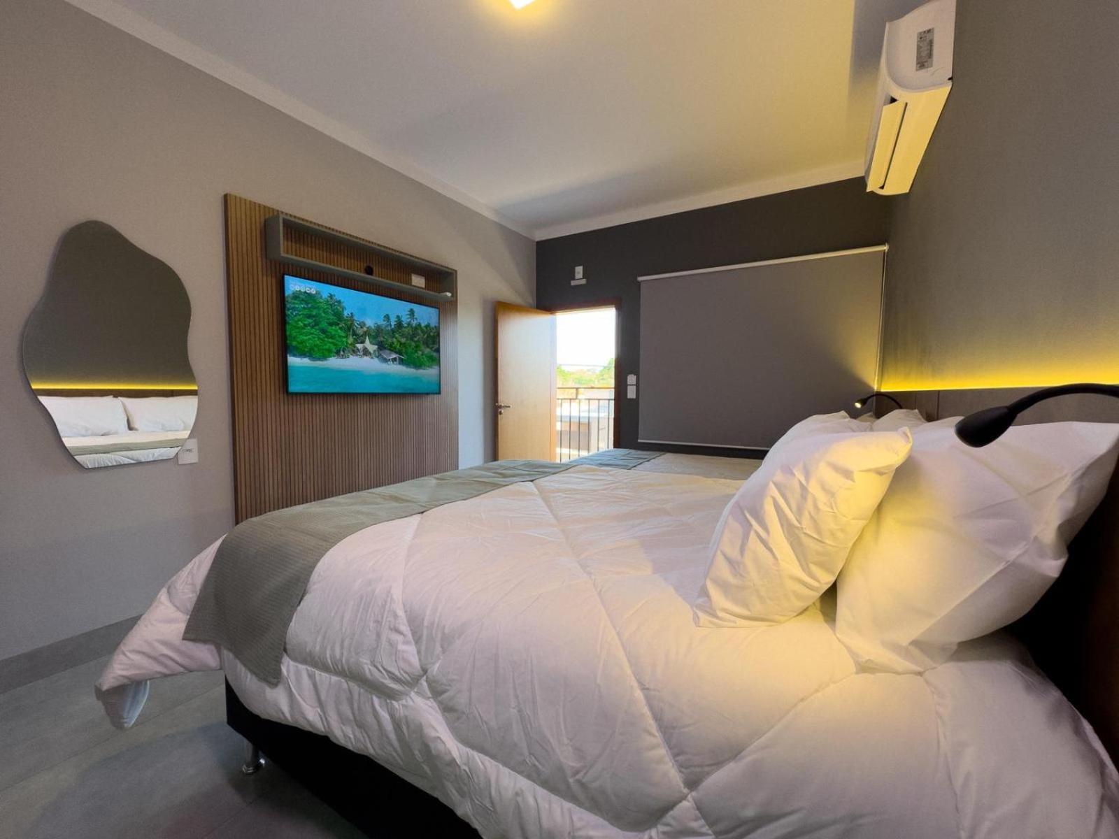 Ondara Flat Hotel Andradina Bagian luar foto