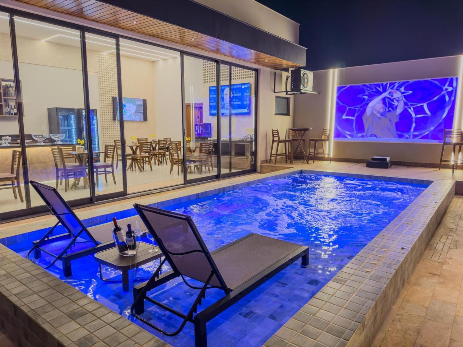 Ondara Flat Hotel Andradina Bagian luar foto