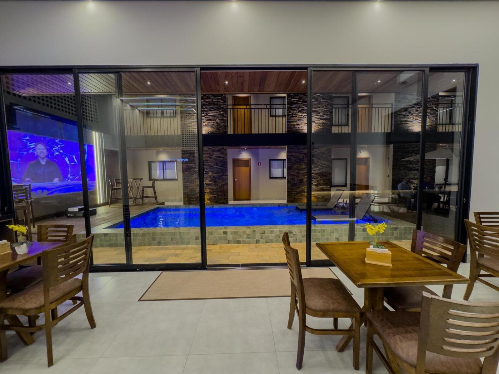 Ondara Flat Hotel Andradina Bagian luar foto